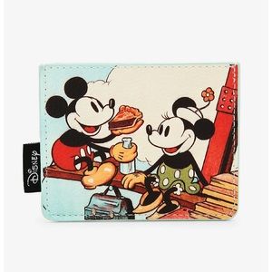 Disney • Loungefly Minnie & Mickey card case